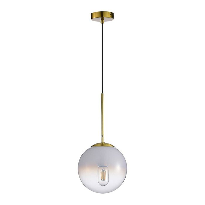 Подвесной светильник Cassius c плафоном прозрачно-белого цвета - купить Подвесные светильники по цене 8500.0