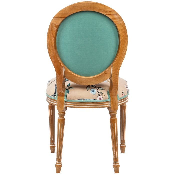 Стул Императорский павлин бежевого цвета - лучшие Обеденные стулья в INMYROOM