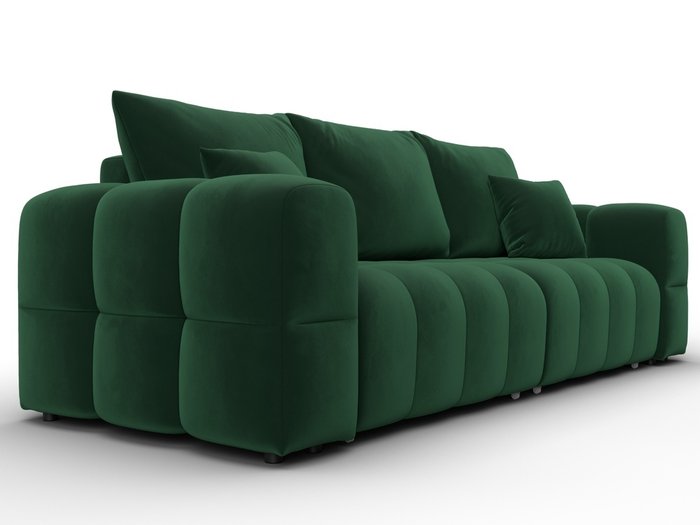 Диван-кровать Лига-110 зеленого цвета  - лучшие Прямые диваны в INMYROOM