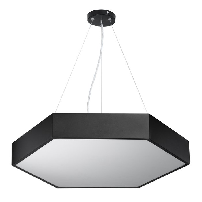 Подвесной светильник Geometria Б0050551 (пластик, цвет черный) - купить Подвесные люстры по цене 8732.0