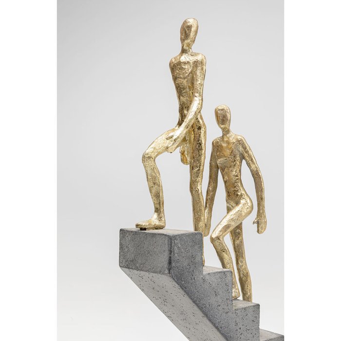 Статуэтка Climbing Man золотого цвета - лучшие Фигуры и статуэтки в INMYROOM