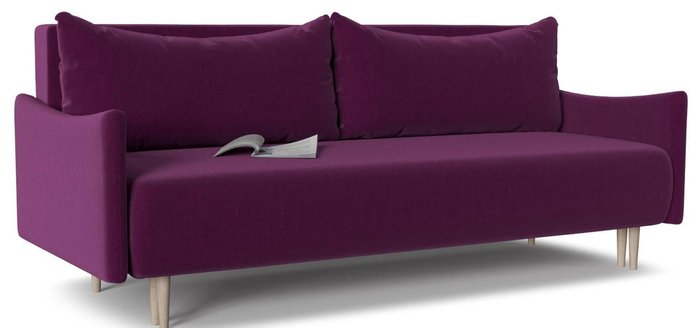 Диван-кровать Mille Smail фиолетового цвета