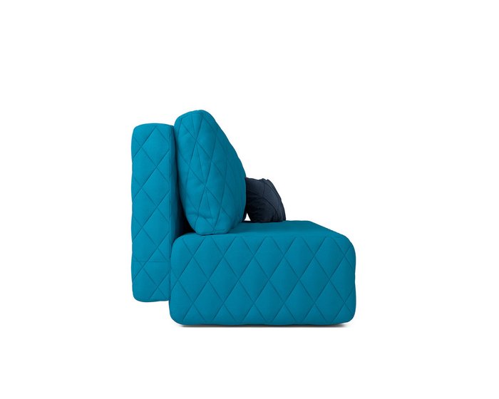Диван-кровать Роял сине-голубого цвета - лучшие Прямые диваны в INMYROOM