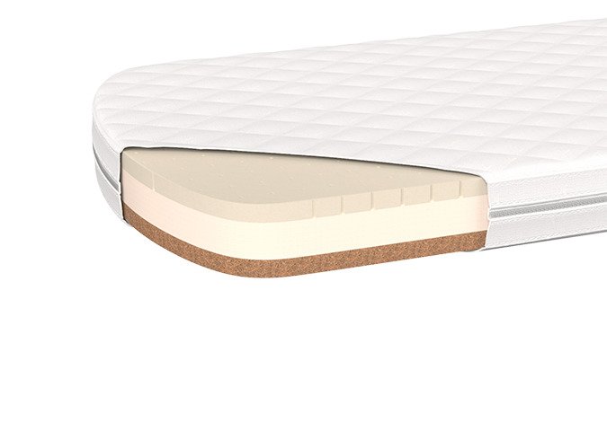 Матрас для дивана-кровати Kidi 90х200 белого цвета  - купить Беспружинные матрасы по цене 17500.0