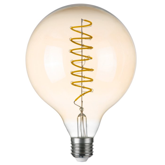 Лампа LED FILAMENT 220V G125 E27 8W=80W 700LM 360G CL/AM 4000K 30000H грушевидной формы - купить Лампочки по цене 1583.0