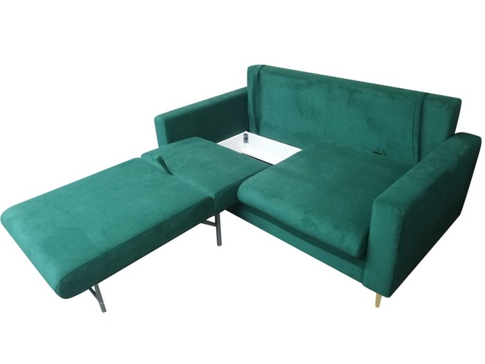 Диван-кровать Рич зеленого цвета - лучшие Прямые диваны в INMYROOM