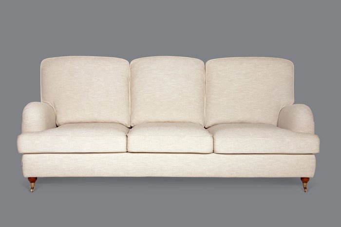 Прямой диван Cardiff бежевого цвета - лучшие Прямые диваны в INMYROOM