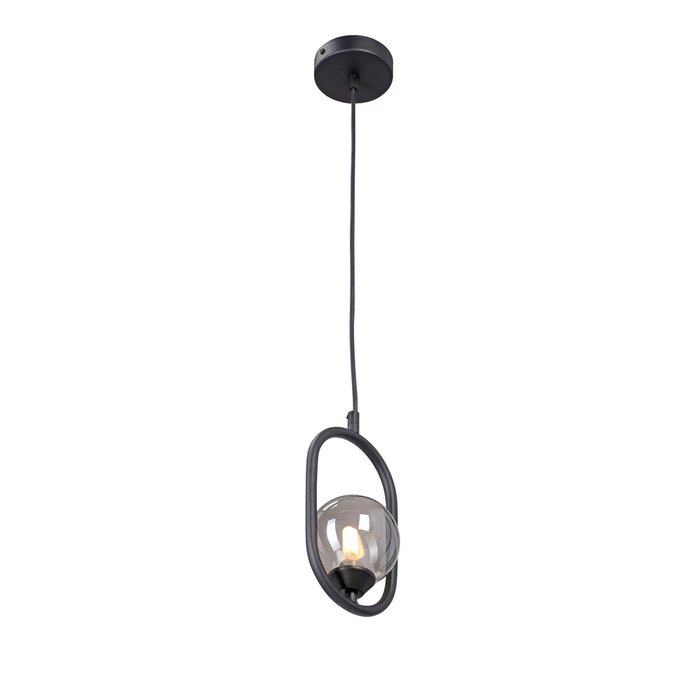 Подвесной светильник V2991-1/1S (стекло, цвет дымчатый) - купить Подвесные светильники по цене 3732.0