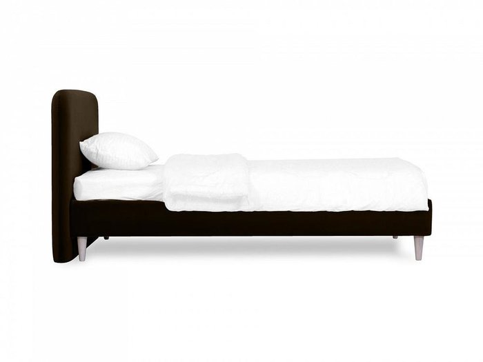 Кровать Prince Philip L 120х200 темно-коричневого цвета  - купить Кровати для спальни по цене 52020.0
