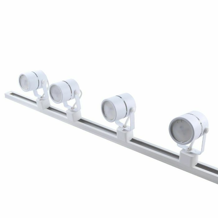 Трековый однофазный светильник (2 шт.) Volpe UBL-Q321 GU10/K WHITE SET41 UL-00010705 Трековый однофазный светильник (2 шт.) Volpe UBL-Q321 GU10/K WHITE SET41 UL-00010705