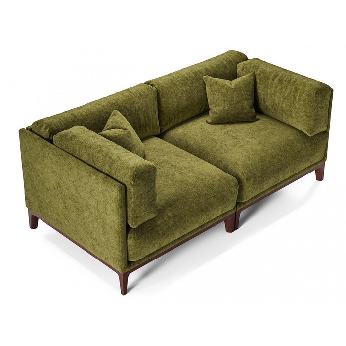 Диван Case зеленого цвета - купить Прямые диваны по цене 139800.0