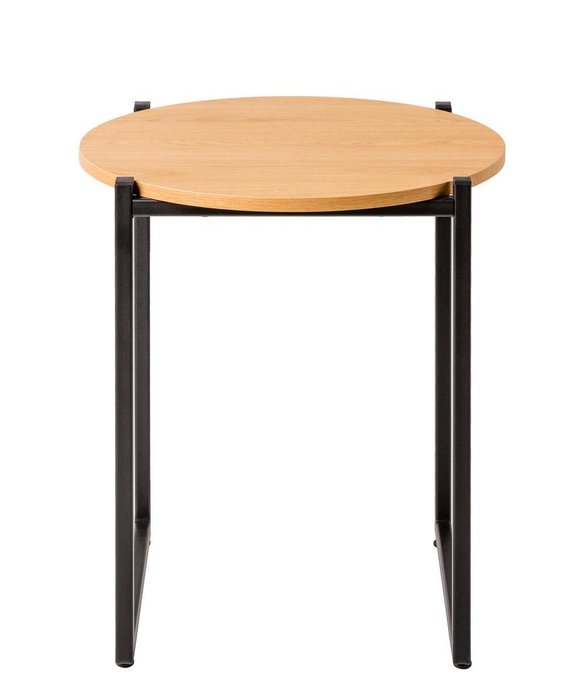 Стол кофейный Clio черно-бежевого цвета - лучшие Кофейные столики в INMYROOM