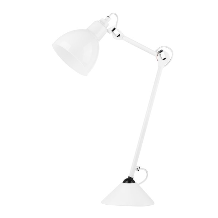 Настольная лампа Loft белого цвета