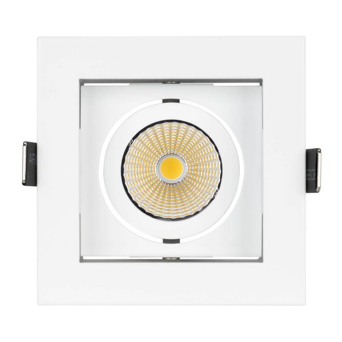 Встраиваемый светильник CL-KARDAN 024122 (металл, цвет белый) - купить Встраиваемые споты по цене 4611.0