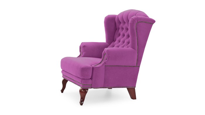 Кресло Стоколма 2 лилового цвета - лучшие Интерьерные кресла в INMYROOM