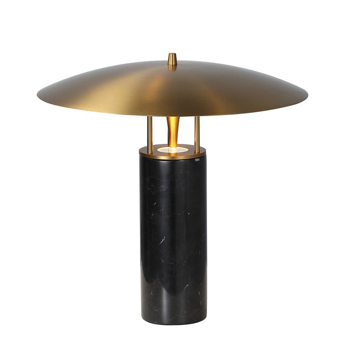 настольная лампа Marmo черный металл, мрамор LED*7W, 548LM, 4000K, included, switch настольная лампа Marmo черный металл, мрамор LED*7W, 548LM, 4000K, included, switch