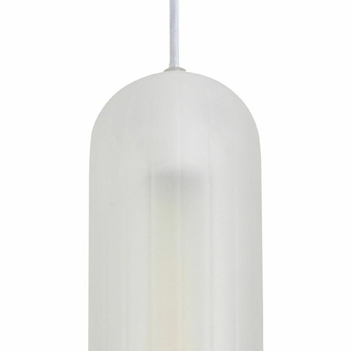 Подвесной светильник Damask 10195/3S White (стекло, цвет белый) - лучшие Подвесные светильники в INMYROOM Подвесной светильник Damask 10195/3S White (стекло, цвет белый) - лучшие Подвесные светильники в INMYROOM