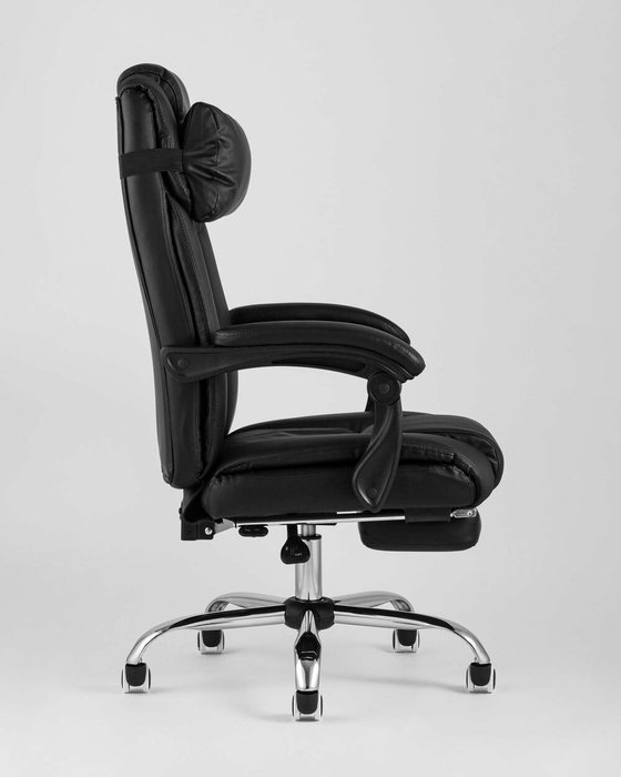 Кресло руководителя Top Chairs Royal черного цвета - лучшие Офисные кресла в INMYROOM