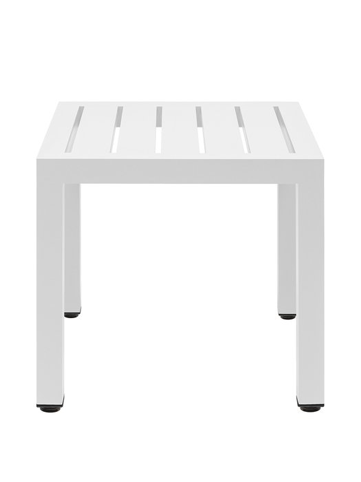 Кофейный стол Capri белого цвета - лучшие Садовые столы в INMYROOM