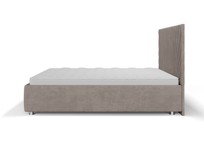 Кровать Вега 180х200 цвета капучино без подъемного механизма - лучшие Кровати для спальни в INMYROOM