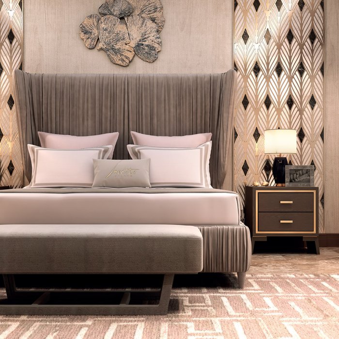 Двухместная кровать Soho 160х200 - лучшие Кровати для спальни в INMYROOM