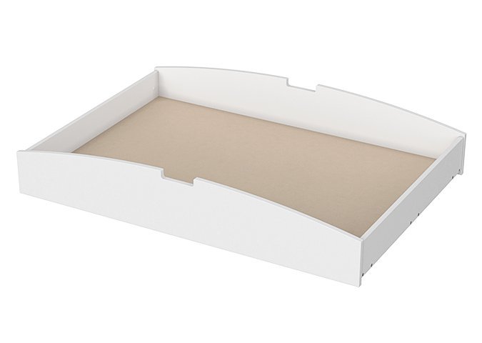 Ящик для кровати Kids белого цвета