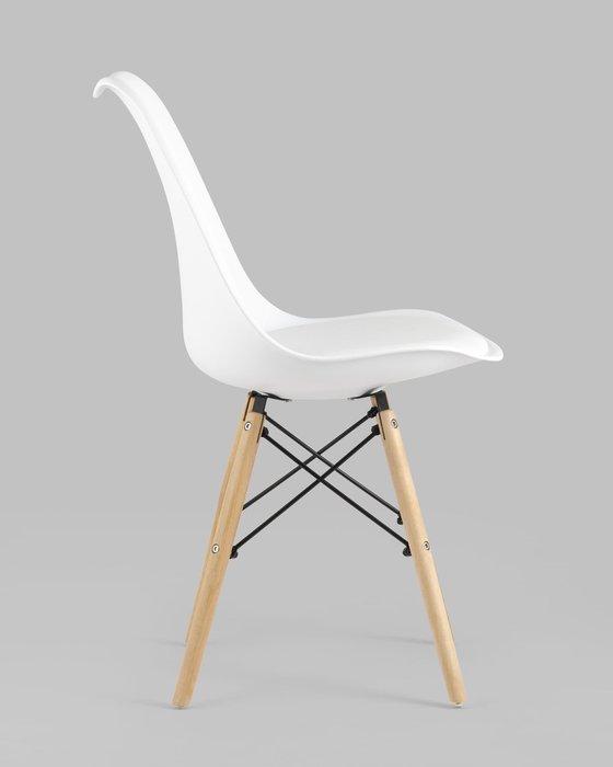 Стул Soft белого цвета - лучшие Обеденные стулья в INMYROOM