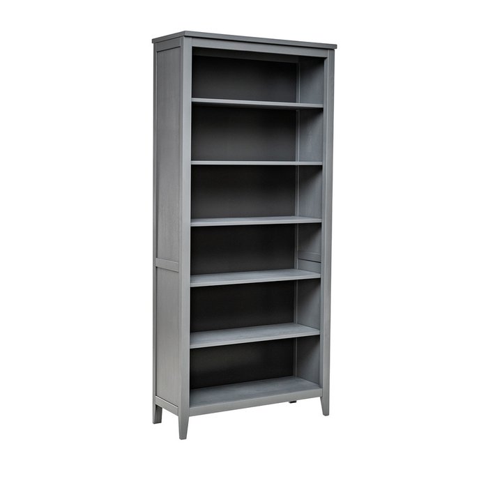 Шкаф-стеллаж Мира серого цвета - купить Книжные шкафы по цене 21740.0