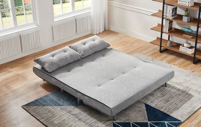 Диван-кровать Debora серого цвета - купить Прямые диваны по цене 79552.0