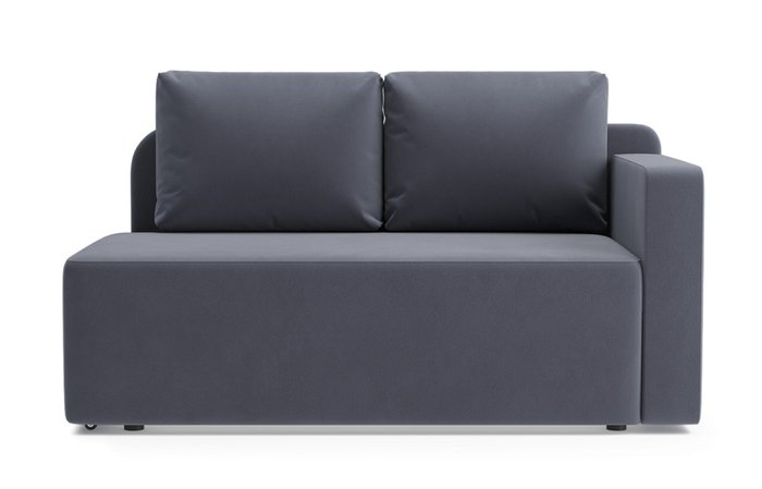 Диван-кровать Роум серого цвета правый - купить Прямые диваны по цене 22749 Диван-кровать Роум серого цвета правый - купить Прямые диваны по цене 22749