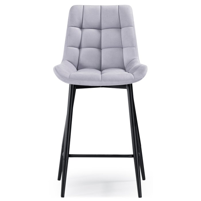 Стул полубарный Алст серо-лилового цвета - купить Барные стулья по цене 6550.0