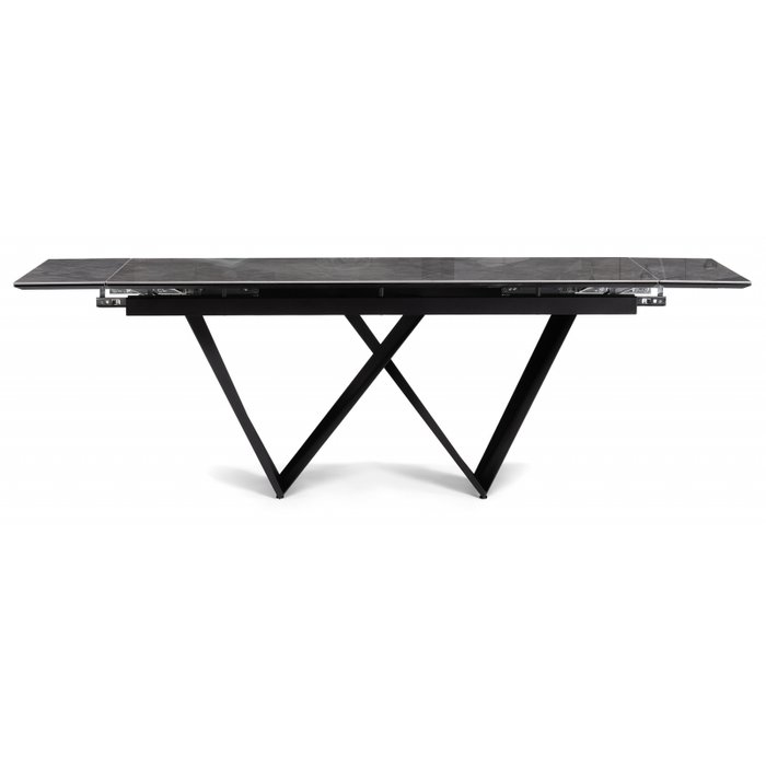 Раздвижной обеденный стол Бор серого цвета - лучшие Обеденные столы в INMYROOM