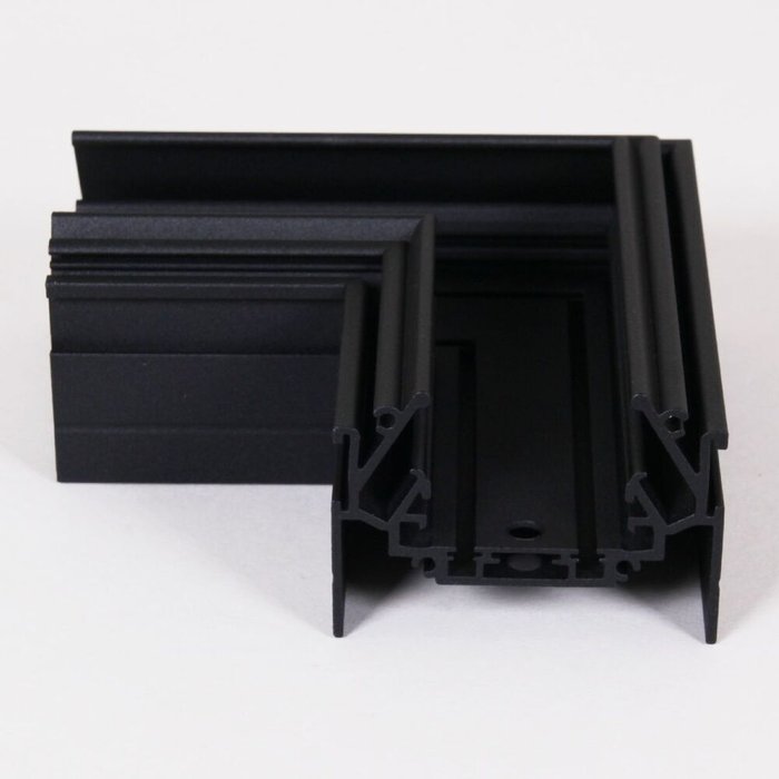 Магнитный шинопровод для натяжных потолков (гарпун) Reluce RL 06301 corner connector BK - купить Шинопровод по цене 1590