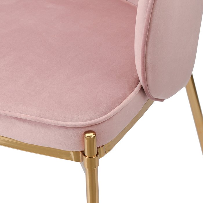Стул Сoral розового цвета - лучшие Обеденные стулья в INMYROOM