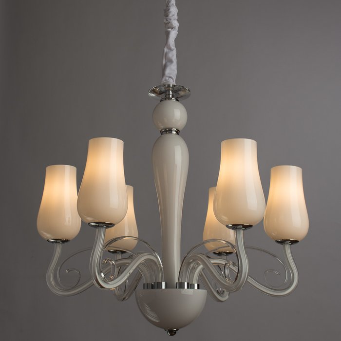 Подвесная люстра Arte Lamp Biancaneve в стиле прованс - купить Подвесные люстры по цене 27130.0