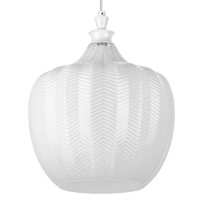 Люстра ROCCO 1х6W (led) E27 БЕЛЫЙ - лучшие Подвесные люстры в INMYROOM Люстра ROCCO 1х6W (led) E27 БЕЛЫЙ - лучшие Подвесные люстры в INMYROOM