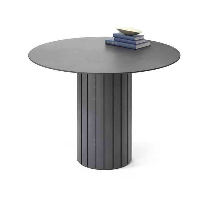 Обеденный стол Мелеф M черного цвета - купить Обеденные столы по цене 58065.0