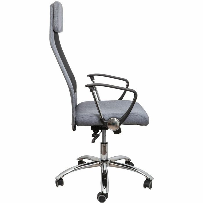 Кресло офисное Ergo серого цвета - лучшие Офисные кресла в INMYROOM
