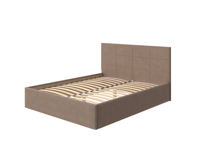 Кровать Alba Next 140х200 бежево-коричневого цвета - купить Кровати для спальни по цене 21930.0