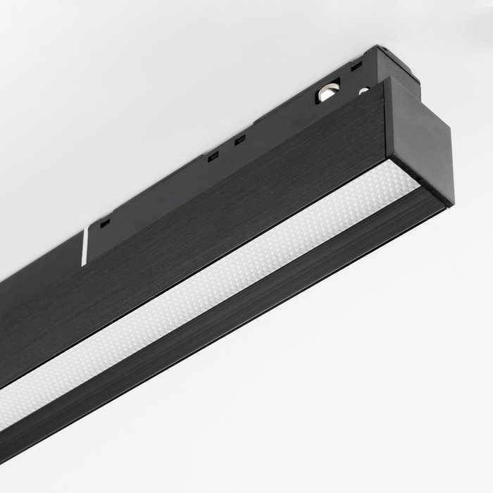Светильник 48V для трека UNO LED 20W 1100LM 90G ANTIGLARE ЧЕРНЫЙ МАТОВЫЙ 3000K - купить Трековые светильники по цене 2499.0