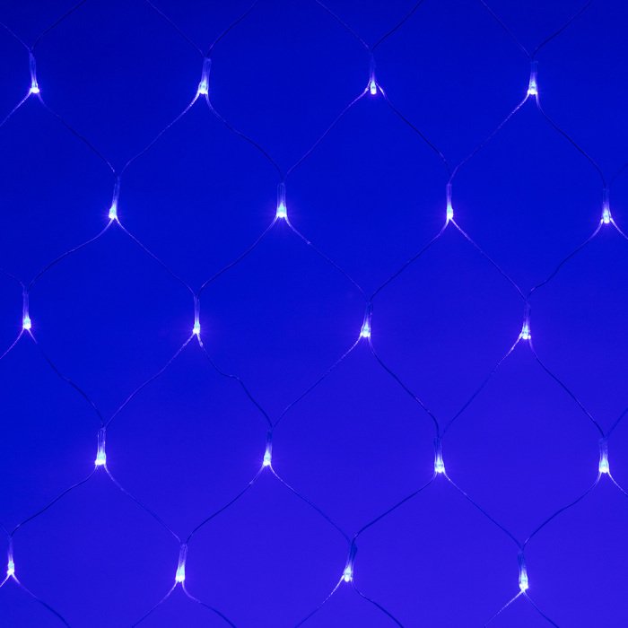 Светодиодная гирлянда ARD-NETLIGHT-HOME-1800x1500-CLEAR-180LED Blue (230V, 15W) (Ardecoled, IP20) 024675 - купить Гирлянды по цене 436