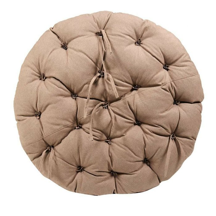 Матрац для кресла Папасан коричневого цвета - купить Декоративные подушки по цене 6390.0