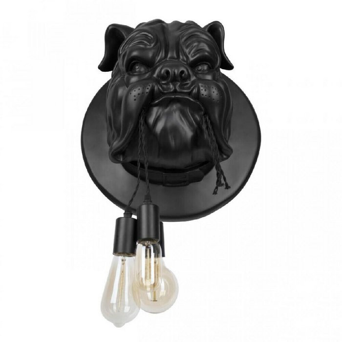 Настенный светильник Loft IT Bulldog 10177 Black - лучшие Бра и настенные светильники в INMYROOM