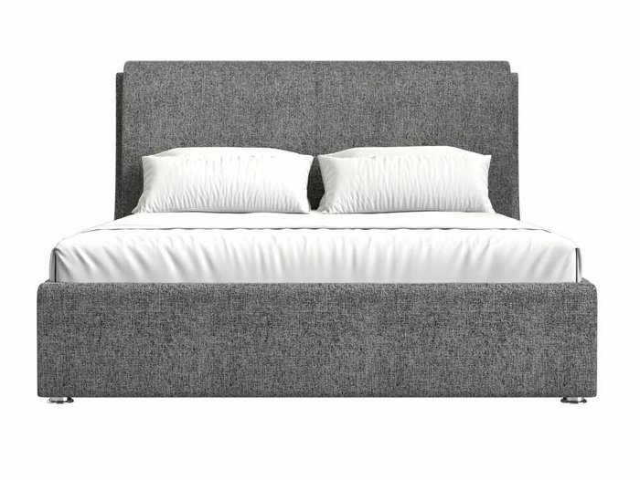 Кровать Принцесса 180х200 серого цвета с подъемным механизмом - купить Кровати для спальни по цене 90999.0