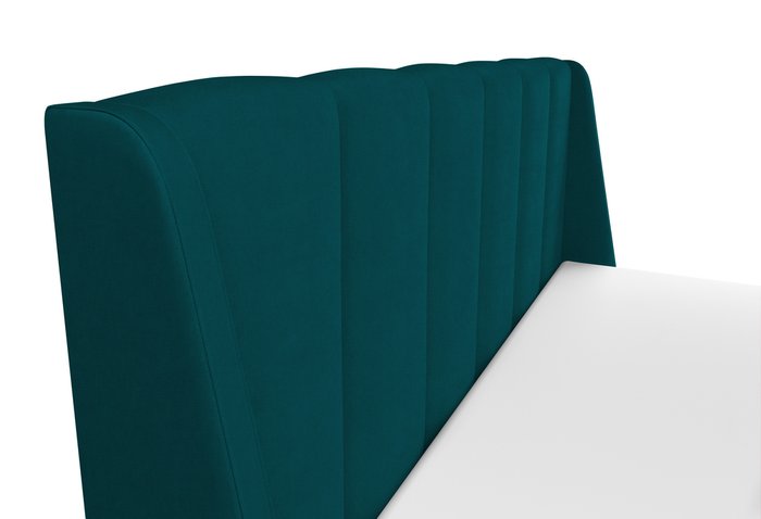 Кровать Skordia 120х200 темно-зеленого цвета с подъемным механизмом - лучшие Кровати для спальни в INMYROOM