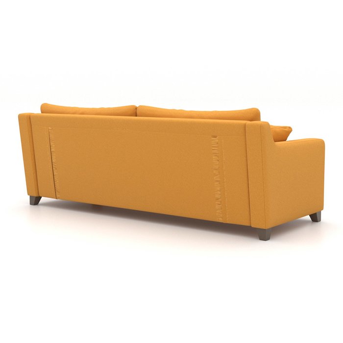 Диван Mendini MT (234 см) желтого цвета - лучшие Прямые диваны в INMYROOM