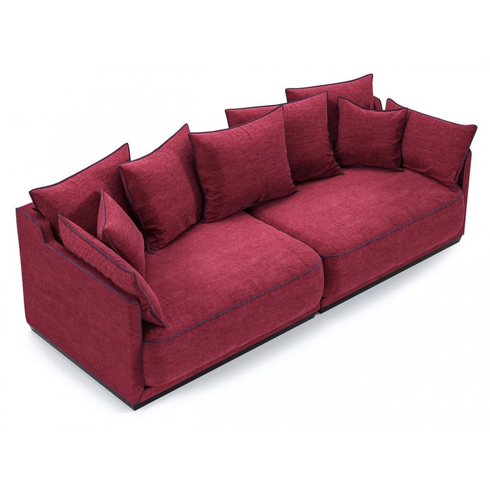 Диван модульный Soho красного цвета - лучшие Прямые диваны в INMYROOM
