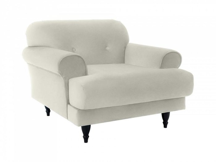 Кресло Italia светло-серого цвета - купить Интерьерные кресла по цене 52470.0