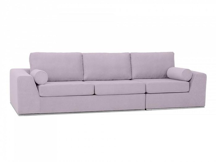 Угловой диван-кровать Igarka лилового цвета - купить Угловые диваны по цене 151900.0