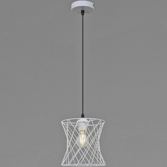 Подвесной светильник 70115-3.4-01 WH (металл, цвет белый) - купить Подвесные светильники по цене 2060.0